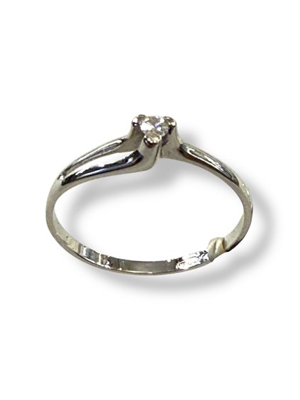 Ring Demetra Woman ESSENTIAL in White Gold Diamante 010.N.005.W - 010.N.005.W